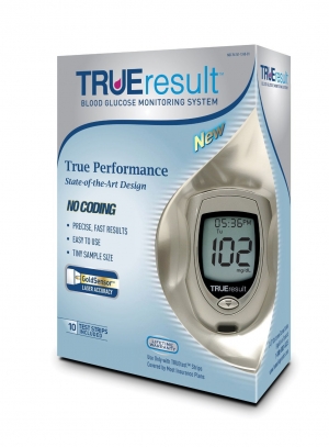 TRUEResult Blood Glucose Starter Kit  & TRUEtest Test Strips, 100 Count