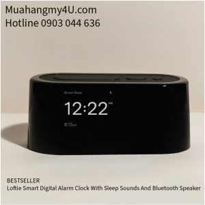 BESTSELLER Loftie Smart Digital Alarm Clock With Sleep Sounds And Bluetooth Speaker