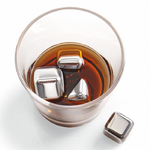 n’ICE Cubes Stainless Steel Drink Chillers - Set of 6