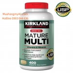 Kirkland Signature Adult 50 add Mature Multi Vitamins & Minerals, 400 Tablets