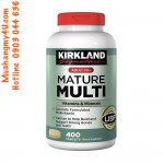 Kirkland Signature Adult 50 add Mature Multi Vitamins & Minerals, 400 Tablets
