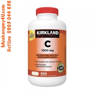 Kirkland Signature - Vitamin C 1000 mg 500 Tablets