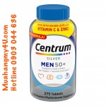 CENTRUM SILVER MEN trên 50 tuổi - 275 viên