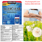 Kirkland Signature - Non-Drowsy AllerClear Antihistamine 10mg - 365 Tablets