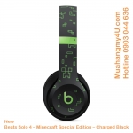 New! Beats Solo 4 – Minecraft Special Edition – Charged Black