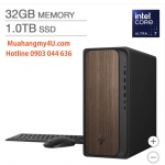 HP OmniDesk Desktop PC – Intel Core Ultra 7 265 - Intel Graphics – 32GB Memory - 1TB SSD - Windows 11 Home