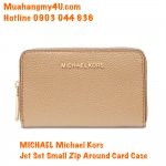 MICHAEL Michael Kors Jet Set Small Zip Around Card Case