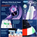 Oral-B iO Perfect Clean & Whiten Rechargeable Electric Toothbrush, 1-pack
