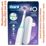 Oral-B iO Perfect Clean & Whiten Rechargeable Electric Toothbrush, 1-pack