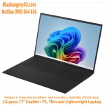 LG gram 17" Copilot+ PC, Thin and Lightweight Laptop, Windows 11 Home, Intel Evo Edition - Intel Core Ultra 7, 32GB RAM, 2TB SSD, Black