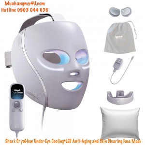 Shark CryoGlow Under-Eye Cooling+LED Anti-Aging and Skin Clearing Face Mask