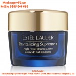 Estée Lauder Revitalizing Supreme+ Night Power Bounce Cream Moisturizer with Peptides, 1oz