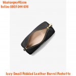 Michael Kors - Izzy Small Pebbled Leather Barrel Pochette