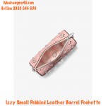 Michael Kors - Izzy Small Pebbled Leather Barrel Pochette