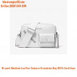 Michael Kors - Bryant Medium Leather Camera Crossbody Bag With Card Case
