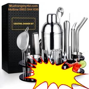 Prep & Savour 25 Piece Stainless Steel Bar Tool Set