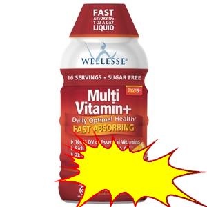 Wellesse Multivitamin, Citrus 16 fl oz (480 ml)