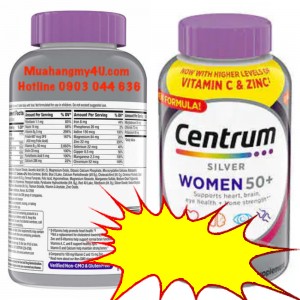 Centrum Silver Women 50+, 275 Tablets