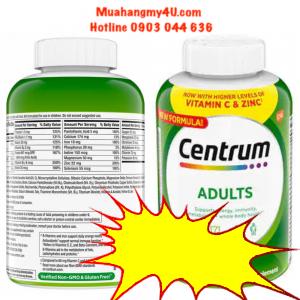 Centrum Multivitamin Adults 425 viên