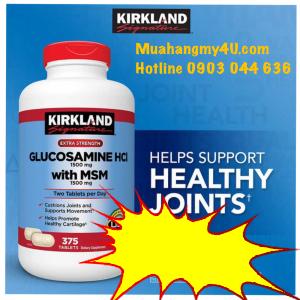 Kirkland Signature Glucosamine with MSM, 375 Tablets