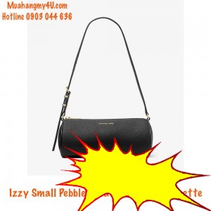 Michael Kors - Izzy Small Pebbled Leather Barrel Pochette