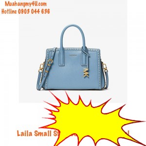 Michael Kors - Laila Small Studded Leather Satchel