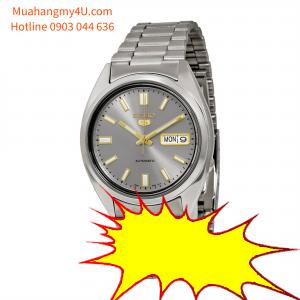 SEIKO - 5 Automatic Grey Dial Stainless Steel Men´s Watch